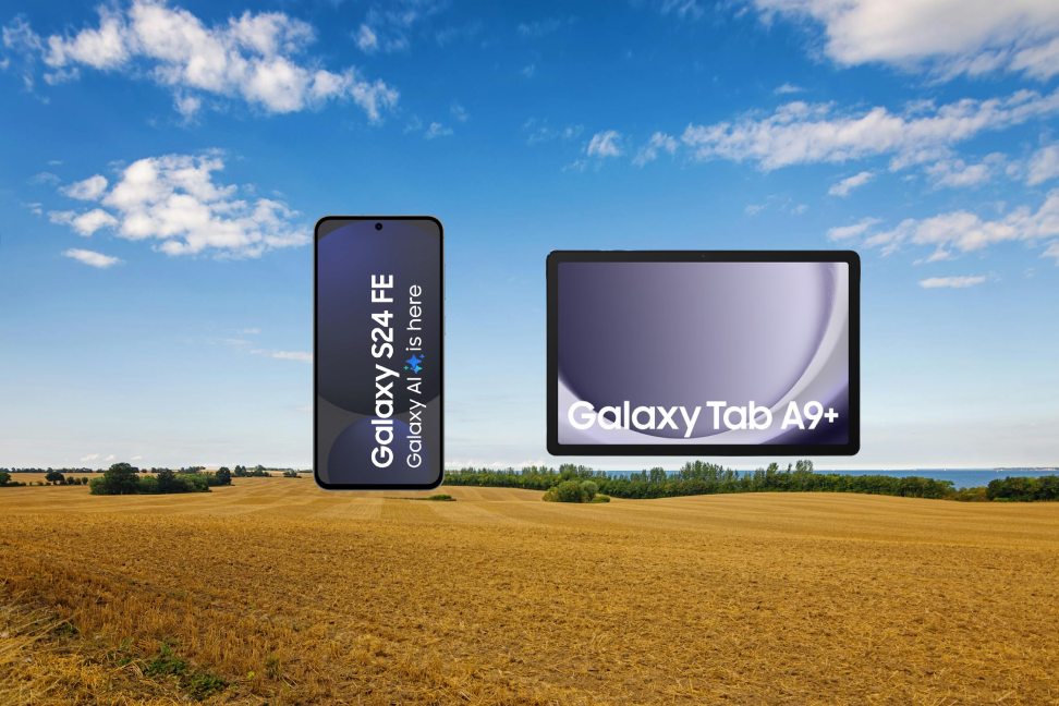 Samsung Galaxy s24Fe en Galaxy Tab